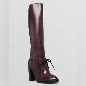 10 Crosby Derek Lam 'Meredith' Brown Leather Boots